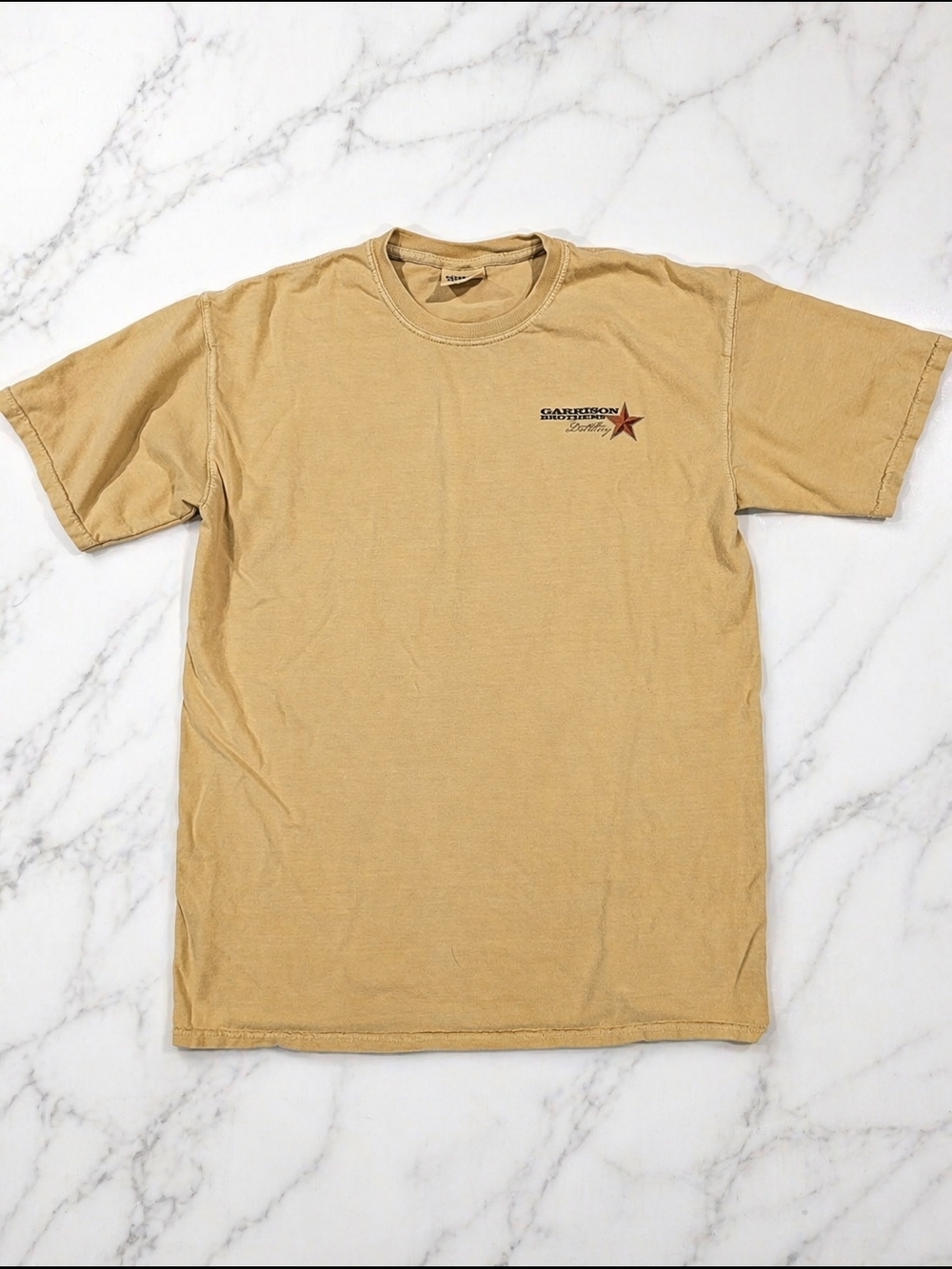 Comfort Colors Garrison Brothers Texas Bourbon Graphic Tee Size M